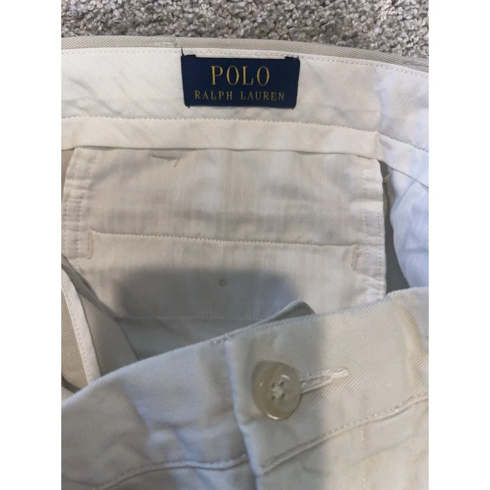 Polo Ralph Lauren Classic Fit Khaki Chino Pants Mens 36x30‎